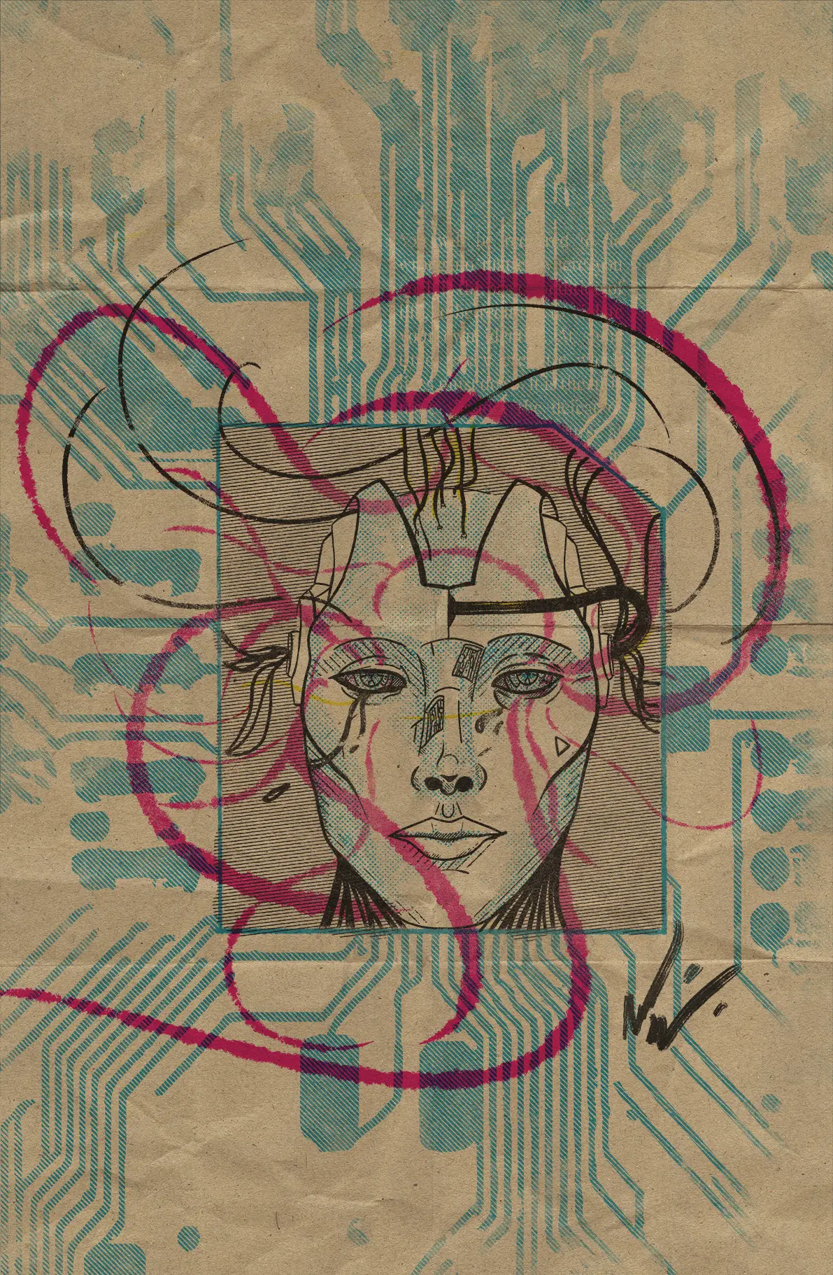 Overload — Digital Illustration